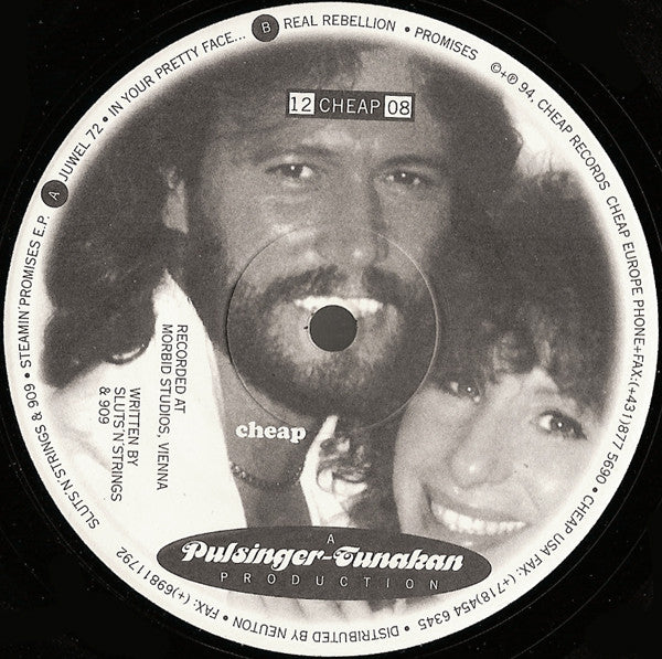 Sluts'n'Strings & 909 - Steamin' Promises E.P. (VINYL) | Very Good Plus (VG+) Very Good Plus (VG+)