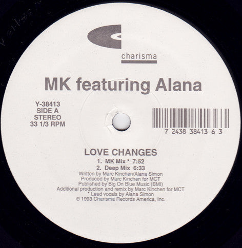Marc Kinchen - Love Changes (VINYL) | Very Good Plus (VG+) Generic