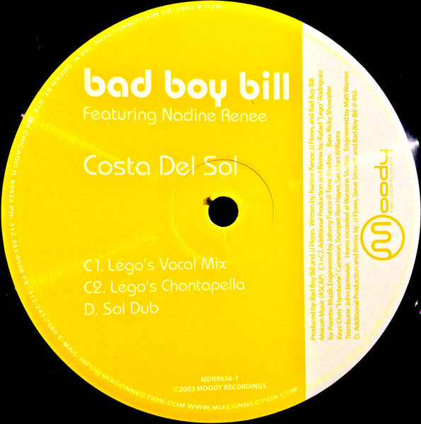 Bad Boy Bill - Costa Del Sol (2xVINYL) | Very Good Plus (VG+) Very Good Plus (VG+)