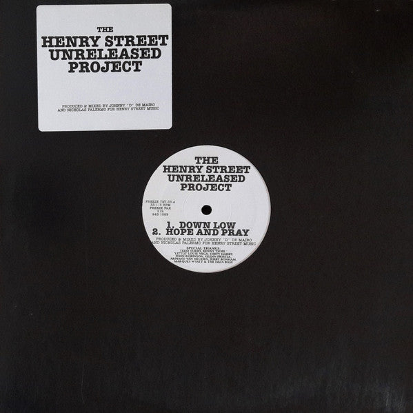 Johnny D & Nicky P - The Henry Street Unreleased Project | Very Good Plus (VG+) Very Good Plus (VG+)