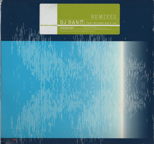 DJ Dan - Put That Record Back On Remixes | Very Good Plus (VG+) Very Good Plus (VG+)