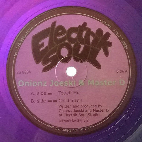 Onionz - Touch Me (PURPLE VINYL) | Very Good Plus (VG+) Generic