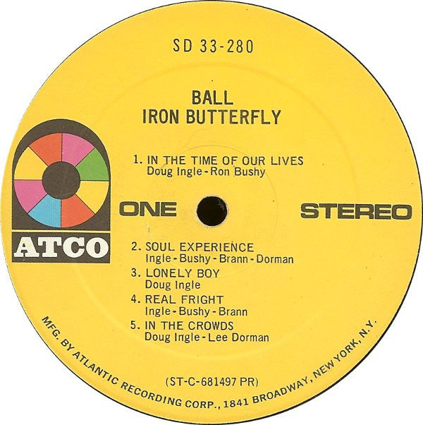 Ball | Near Mint (NM) Very Good Plus (VG+)