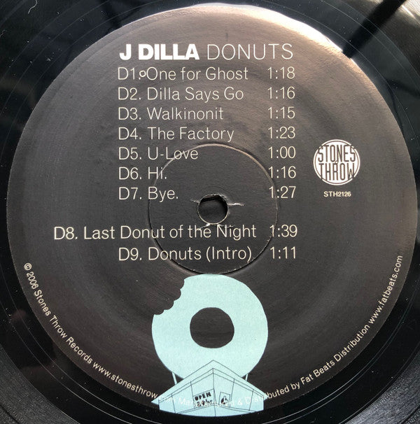 J Dilla - Donuts (2x VINYL) | Mint (M) Mint (M)