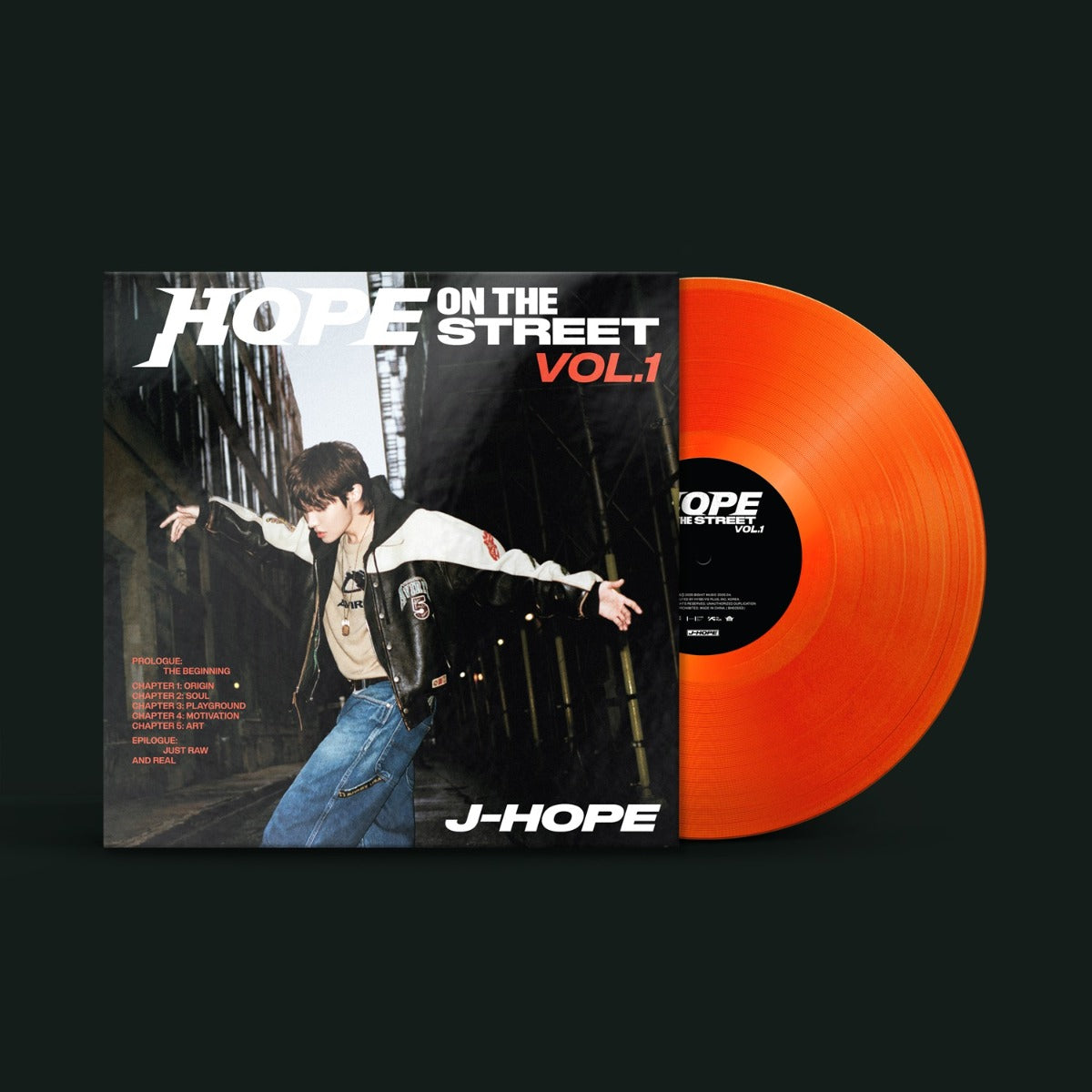 J-Hope (BTS) - J-Hope (BTS) (Orange VINYL) | Mint (M) Mint (M)