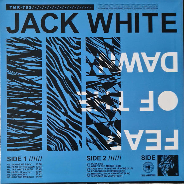 Jack White (2) - Fear Of The Dawn | Mint (M) Mint (M)