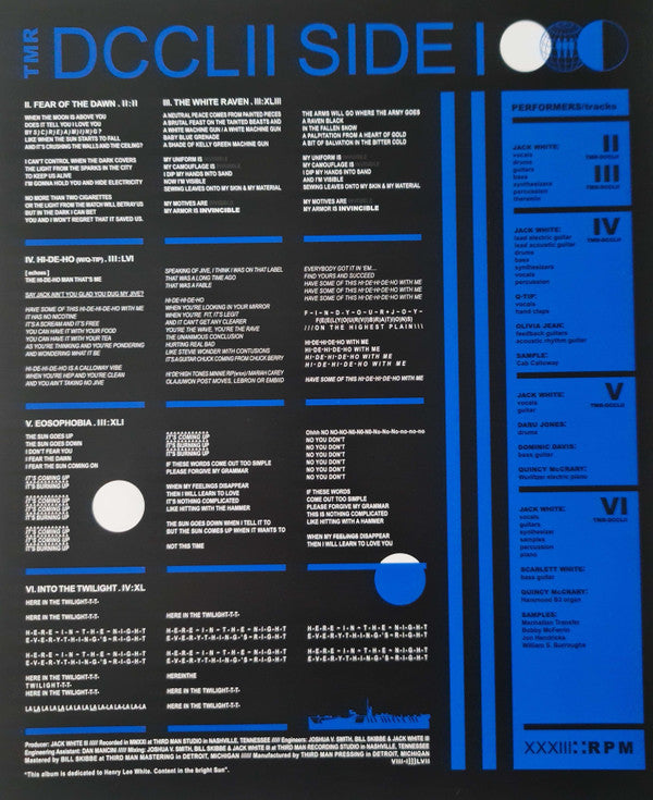 Jack White (2) - Fear Of The Dawn | Mint (M) Mint (M)
