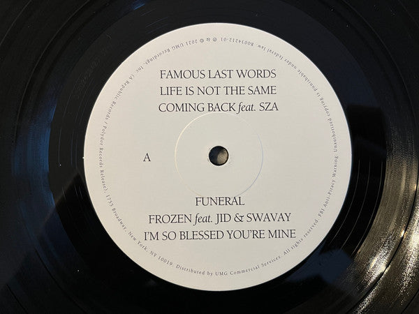 James Blake Friends That Break Your Heart Republic Records, Polydor LP, Album Mint (M) Mint (M)