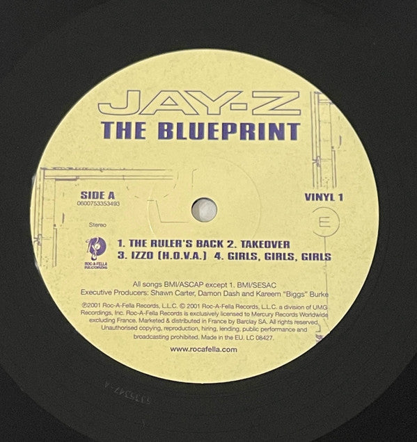 The Blueprint | Mint (M) Mint (M)