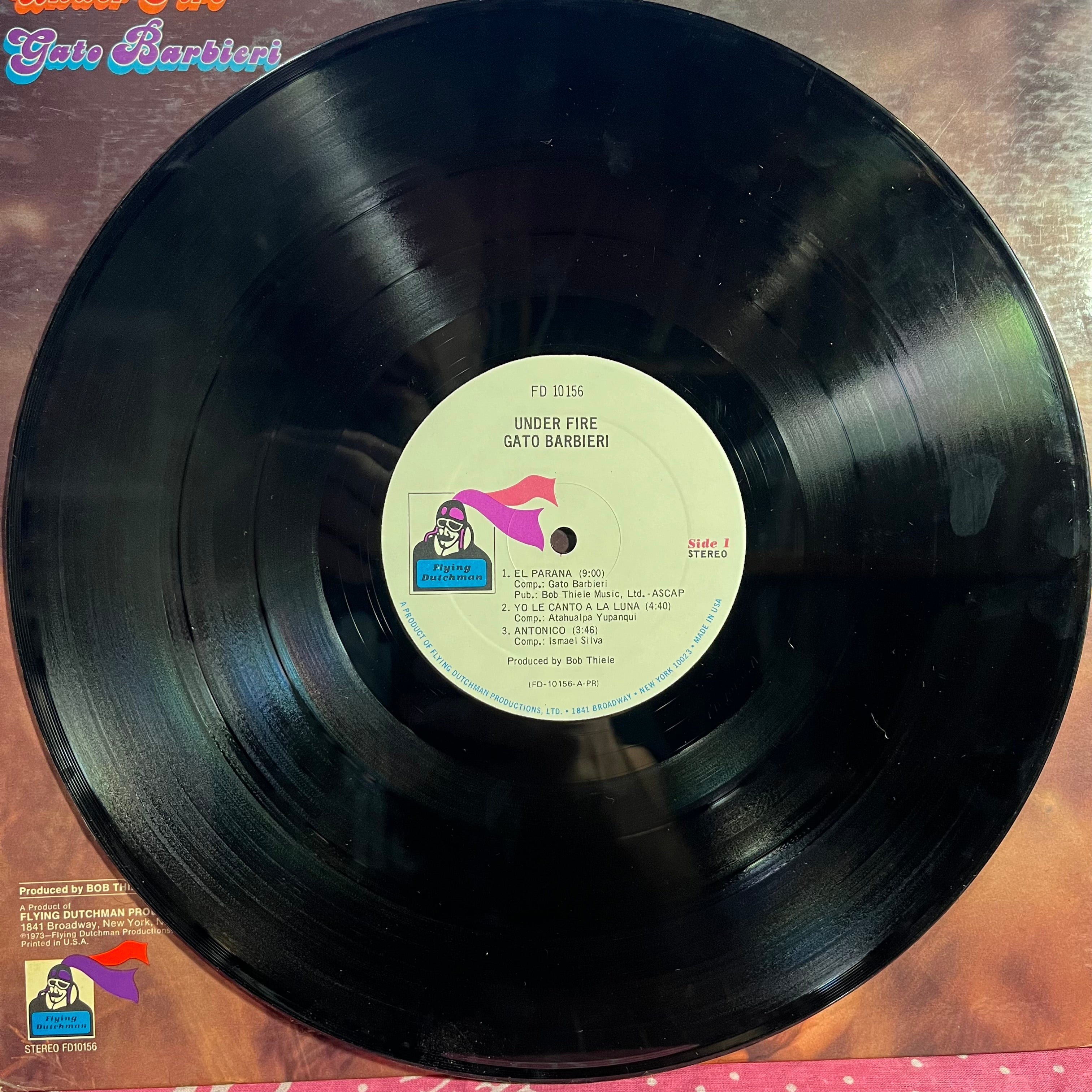 Gato Barbieri - Under Fire | Very Good (VG) Excellent (EX)