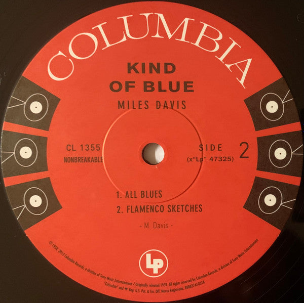 Kind Of Blue (JAZZ - MONO - 180G)(OPENED - UNPLAYED) | Near Mint (NM) Mint (M)