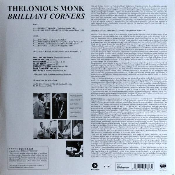 Thelonious Monk - Brilliant Corners |