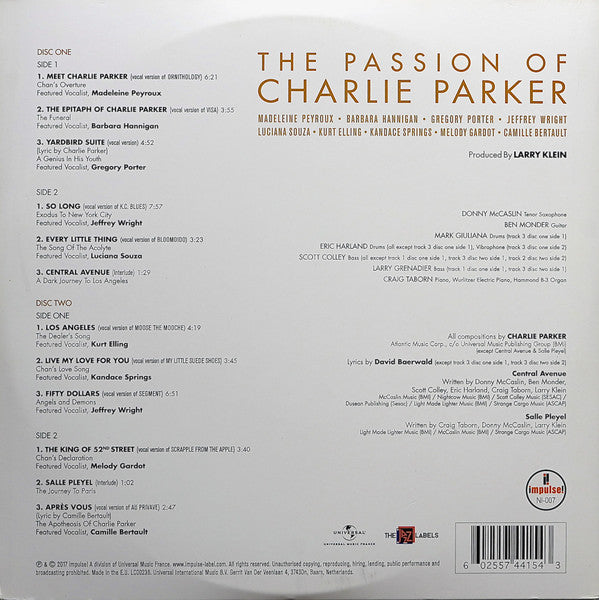 The Passion Of Charlie Parker (2xVINYL) | Mint (M) Mint (M)