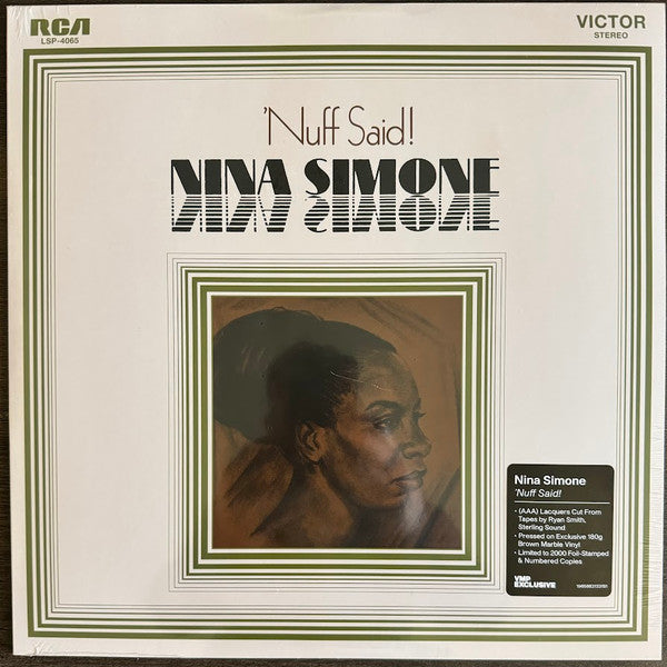 'Nuff Said! (VMP | BROWN MARBLE VINYL) | Mint (M) Mint (M)