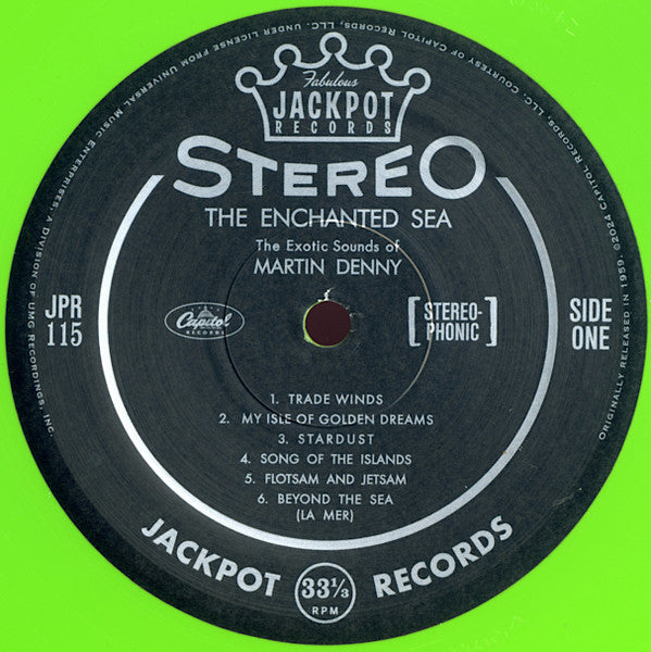 The Enchanted Sea (TIKI GREEN VINYL) | Mint (M) Mint (M)