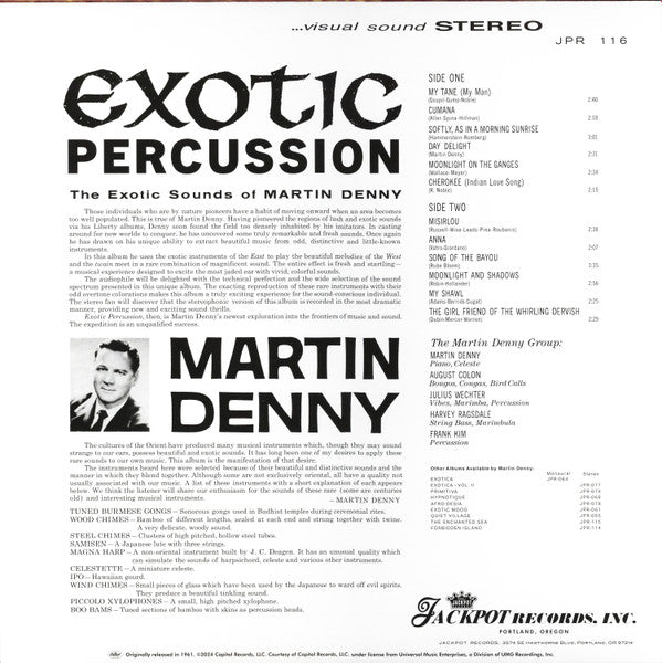 Exotic Percussion (SEA GLASS VINYL) | Mint (M) Mint (M)