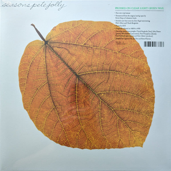 Seasons (CLEAR GREEN VINYL) | Mint (M) Mint (M)