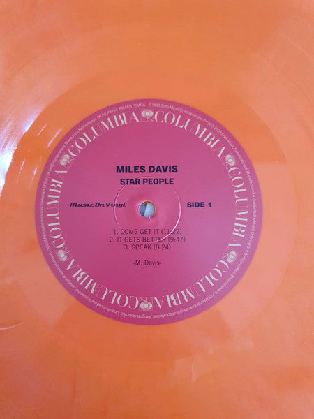 Star People (ORANGE & WHITE MARBLE VINYL) | Mint (M) Mint (M)
