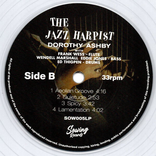 The Jazz Harpist (VINYL LP) | Mint (M) Mint (M)