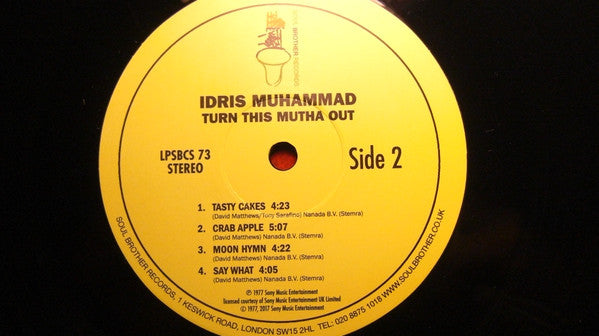 Turn This Mutha Out (VINYL) | Mint (M) Mint (M)