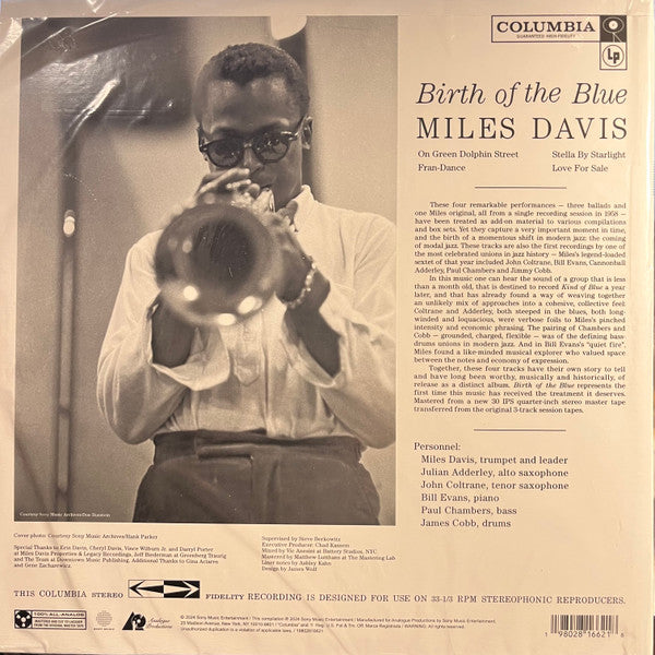 Miles Davis - Birth Of The Blue (AUDIOPHILE VINYL) | Mint (M) Mint (M)