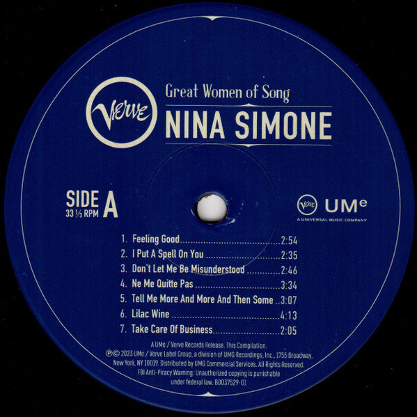 Great Women Of Song | Mint (M)