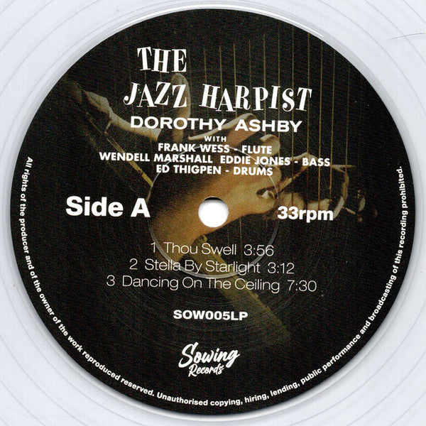 The Jazz Harpist (VINYL LP) | Mint (M) Mint (M)