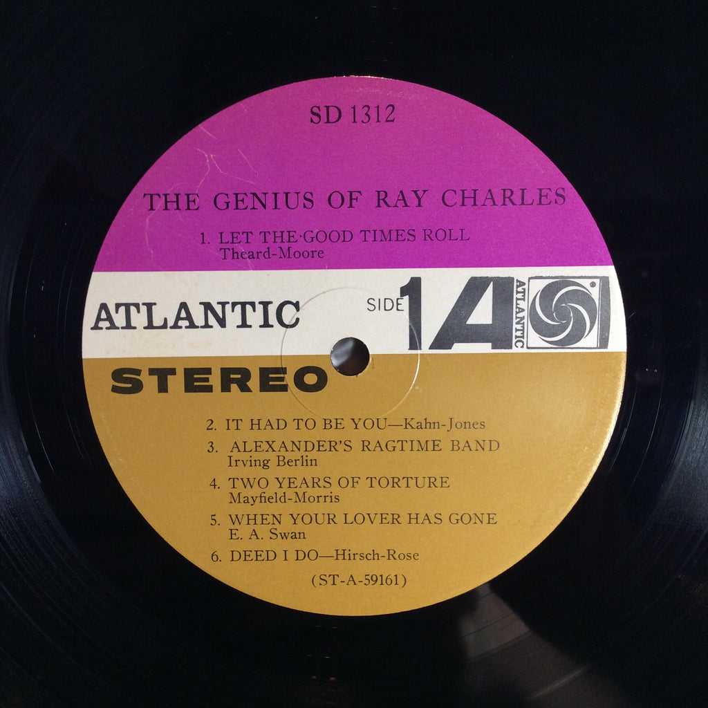 Ray Charles - The Genius Of Ray Charles (VINYL) | Excellent+ (EX+) Excellent (EX)