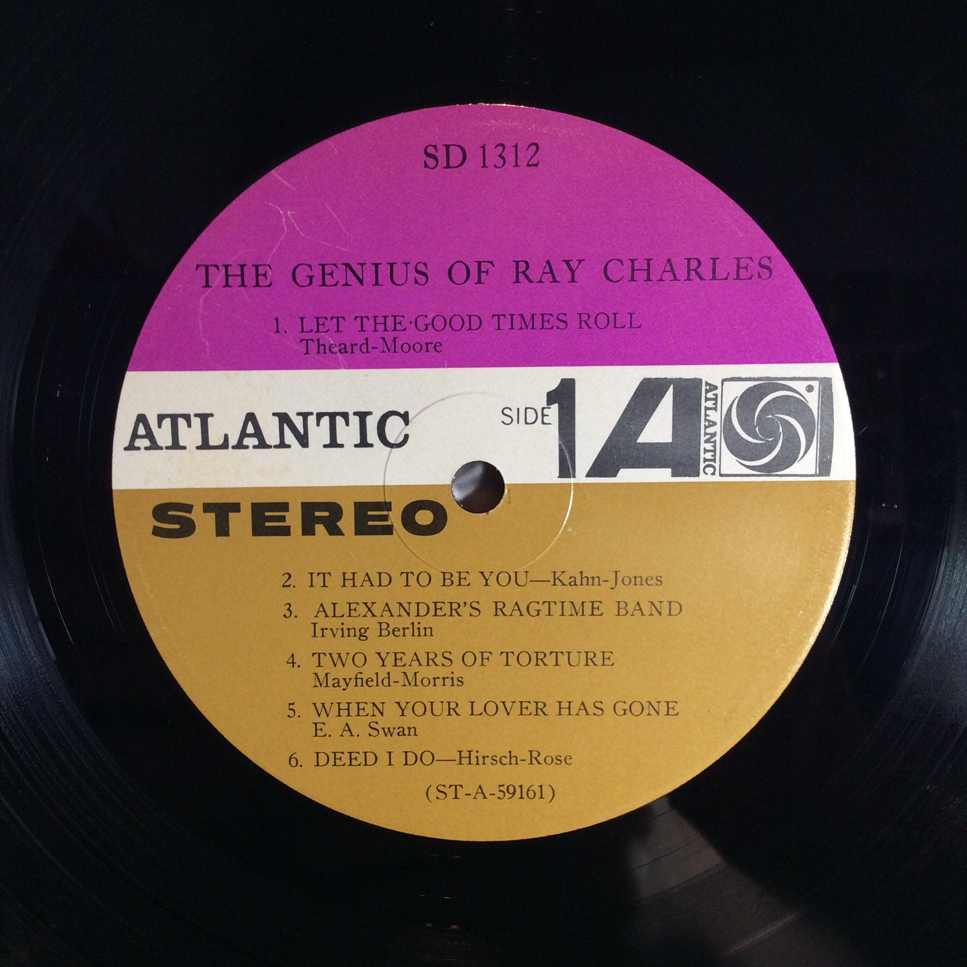 Ray Charles - The Genius Of Ray Charles (VINYL) | Excellent+ (EX+) Excellent (EX)