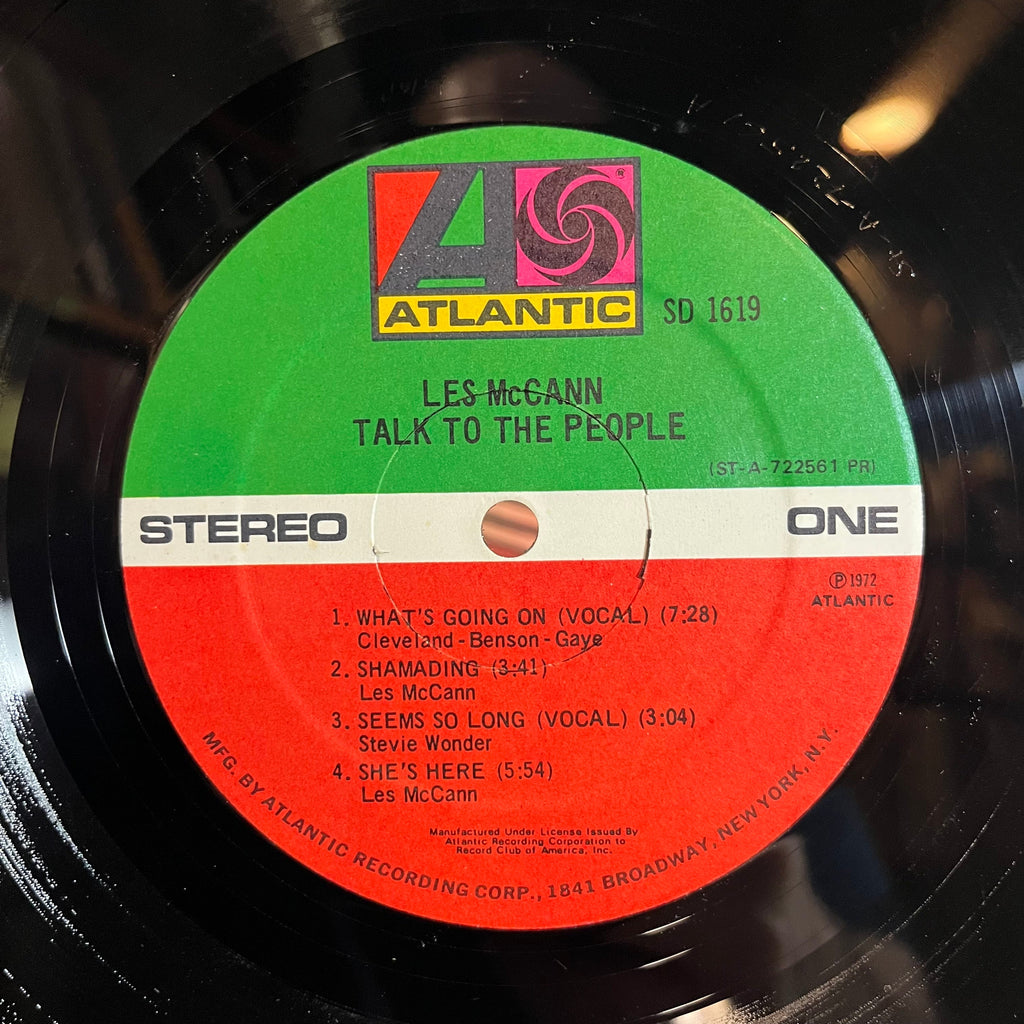 Talk To The People (VINYL) | Excellent+ (EX+) Excellent (EX)