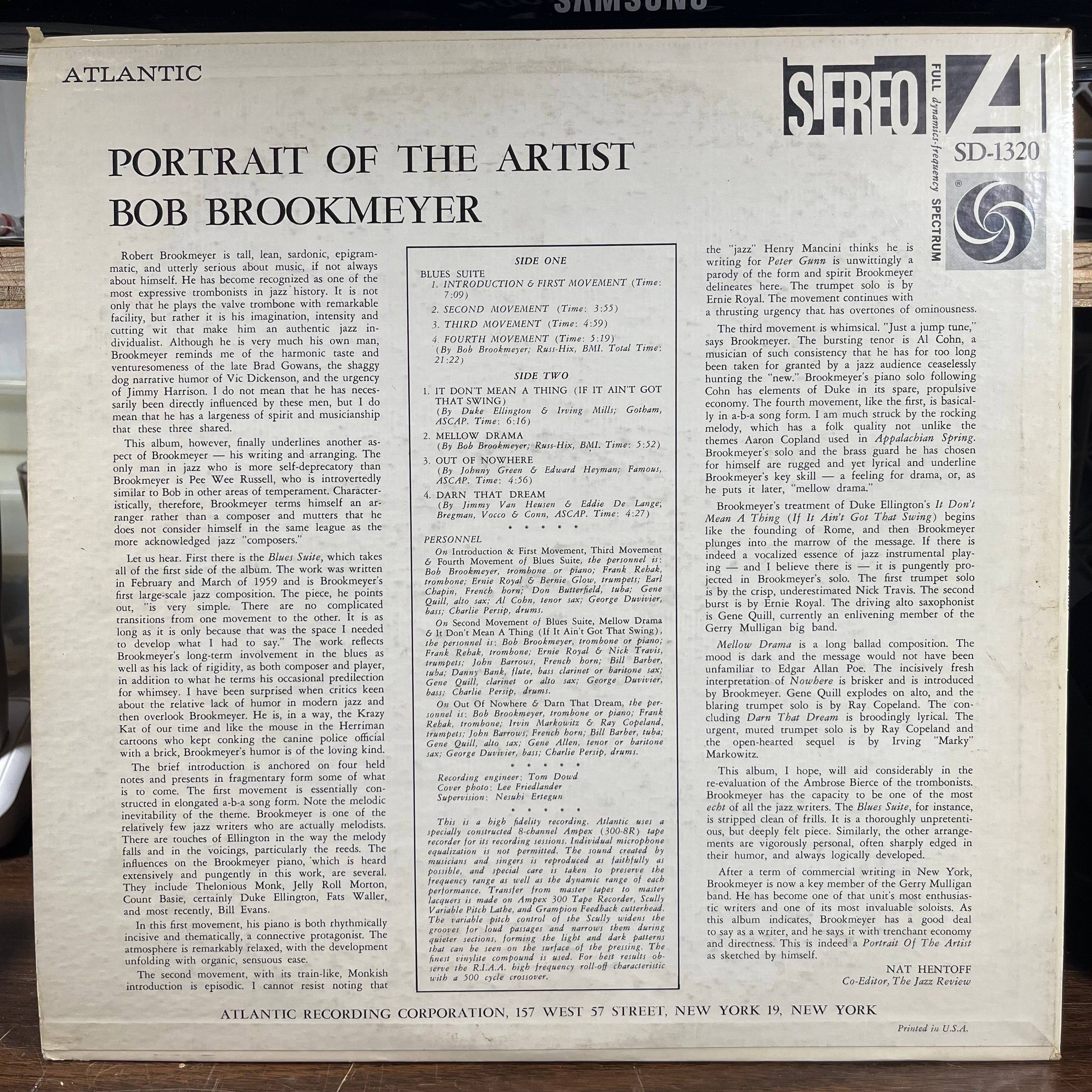 Portrait Of The Artist (LP) | Excellent+ (EX+) Excellent+ (EX+)