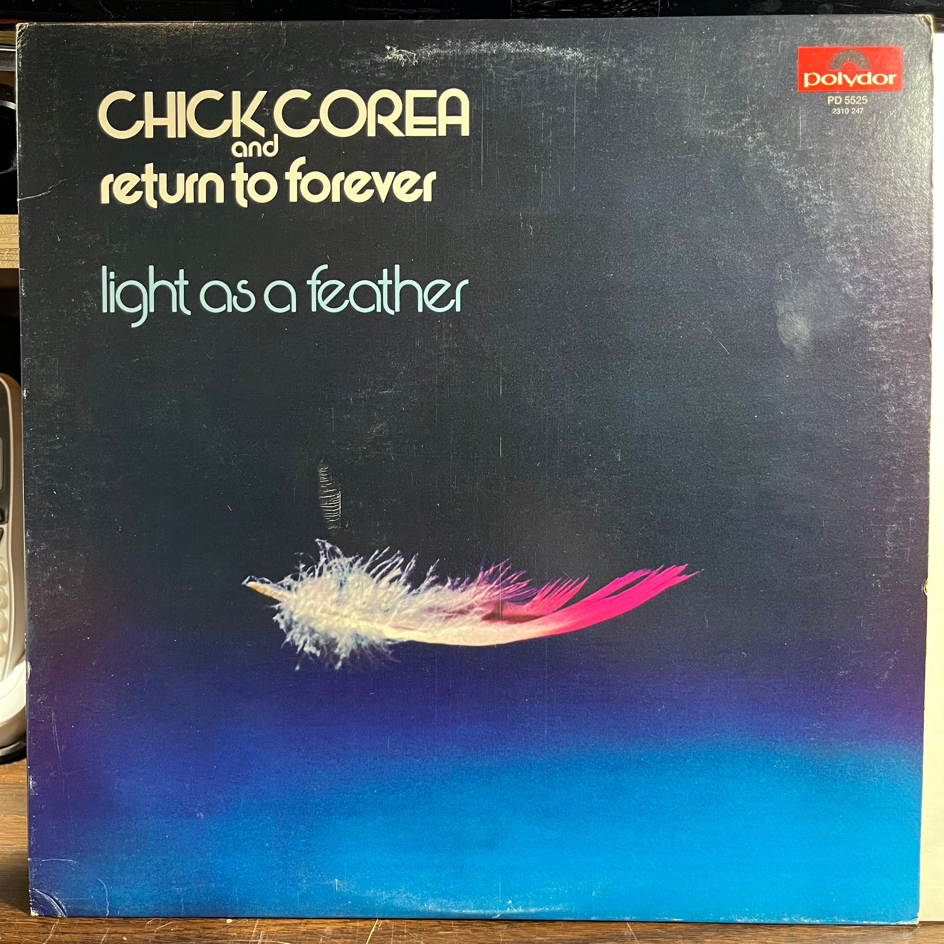 Chick Corea - Light As A Feather (VINYL) | Excellent+ (EX+) Excellent (EX)