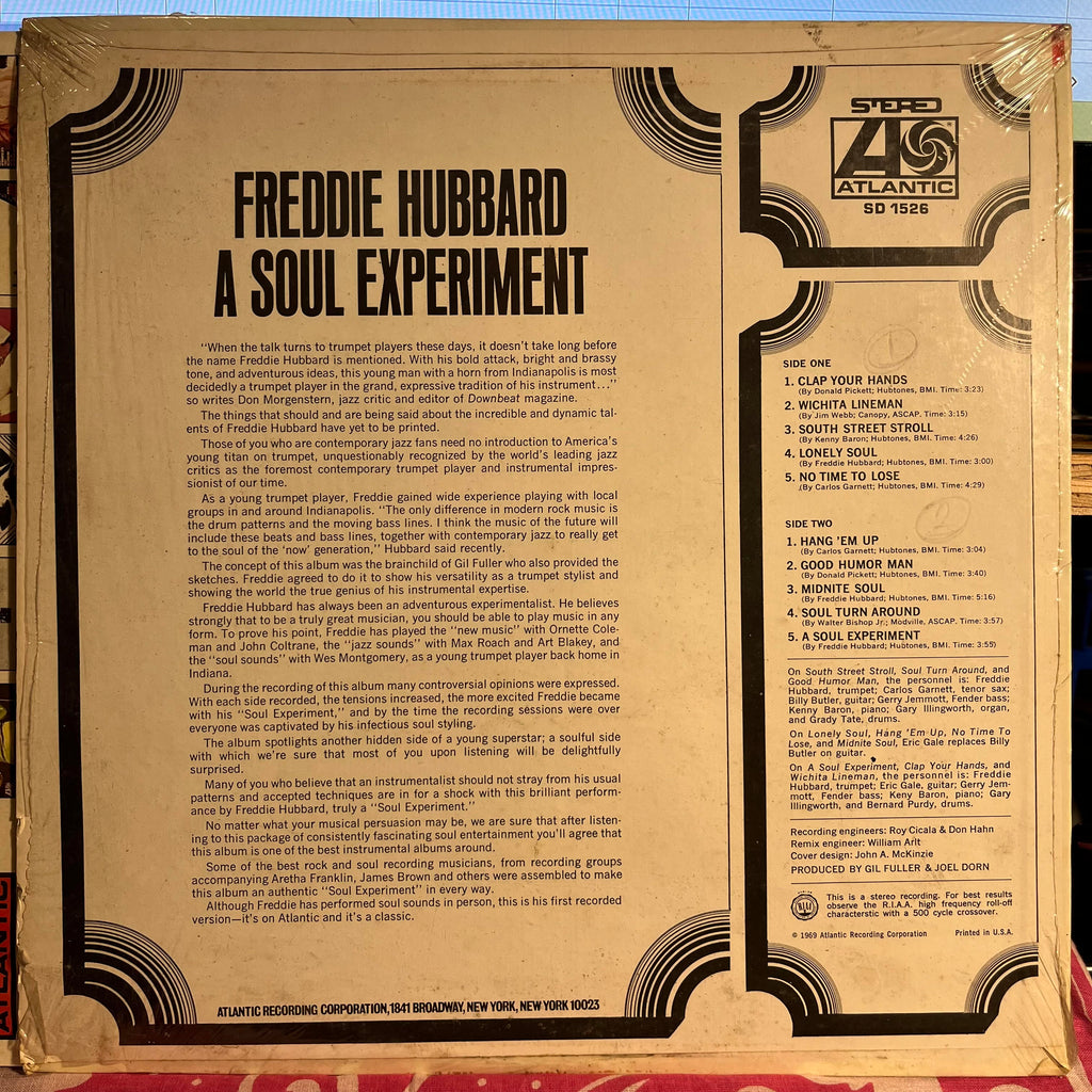 Freddie Hubbard - A Soul Experiment *SHRINK/PRESSWELL* |