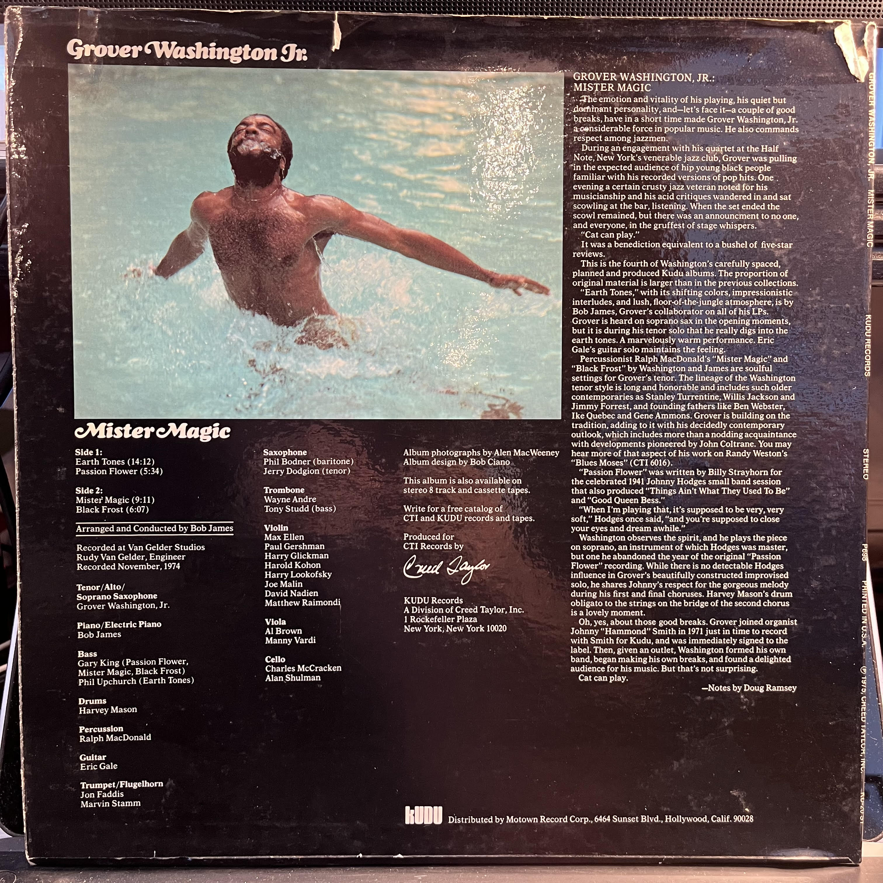 Grover Washington, Jr. - Mister Magic *STEREO* | Excellent (EX) Very Good Plus (VG+)