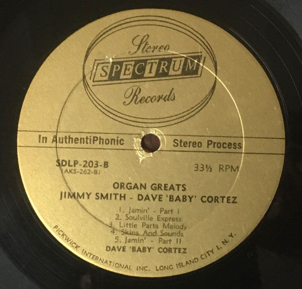 Jimmy Smith - Organ Greats | Excellent (EX) Near Mint (NM)