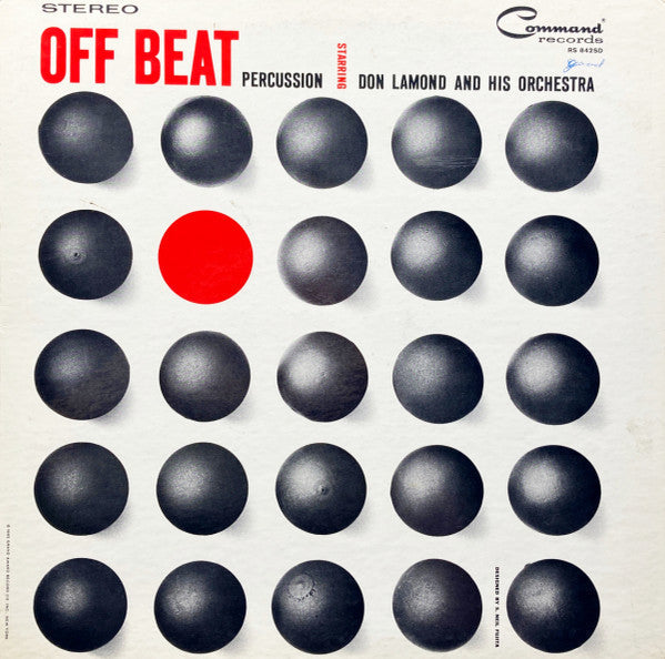 Don Lamond And His Orchestra - Off Beat Percussion | Excellent (EX) Near Mint (NM)