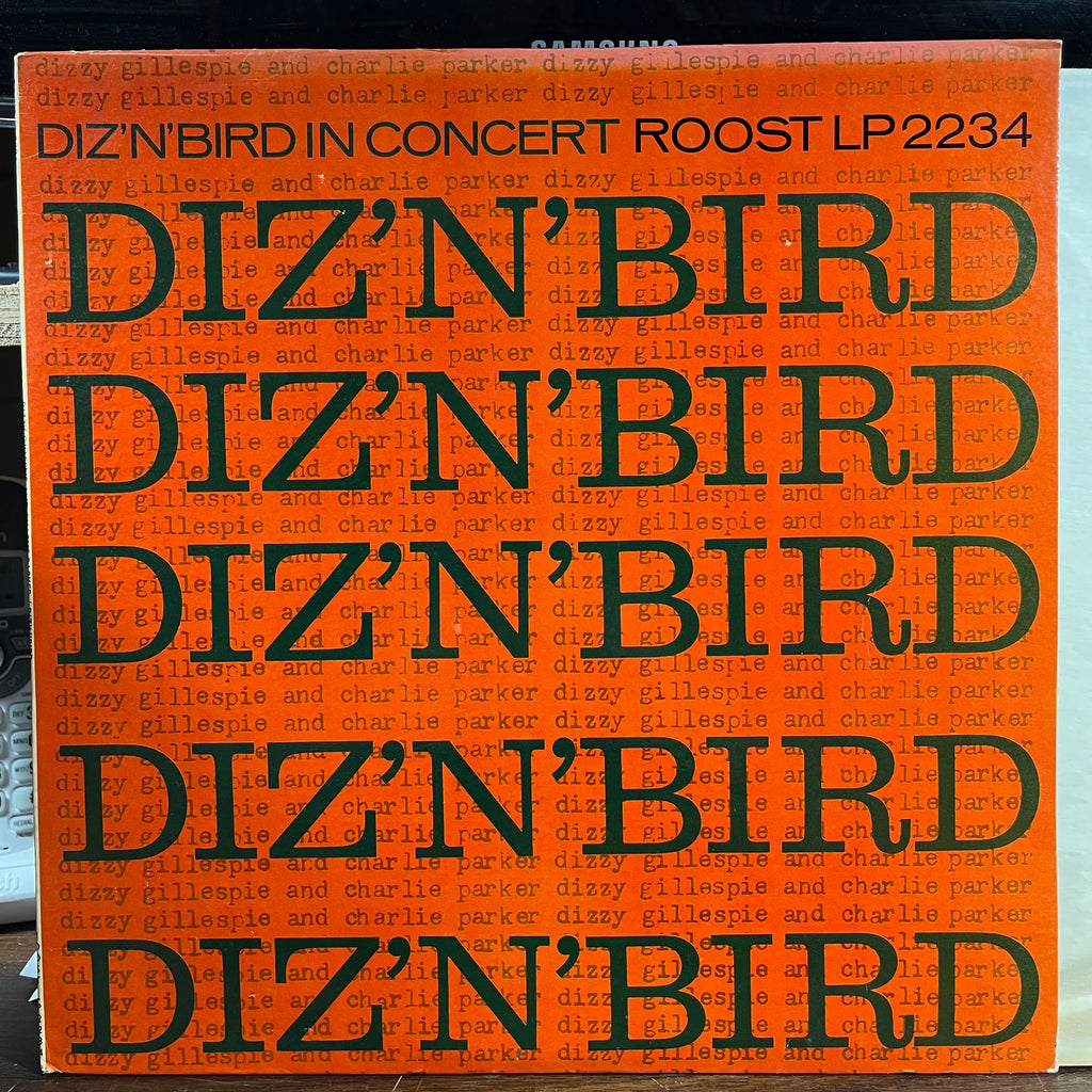 Dizzy Gillespie - Diz 'N' Bird In Concert (VINYL) | Excellent+ (EX+) Near Mint- (NM-)