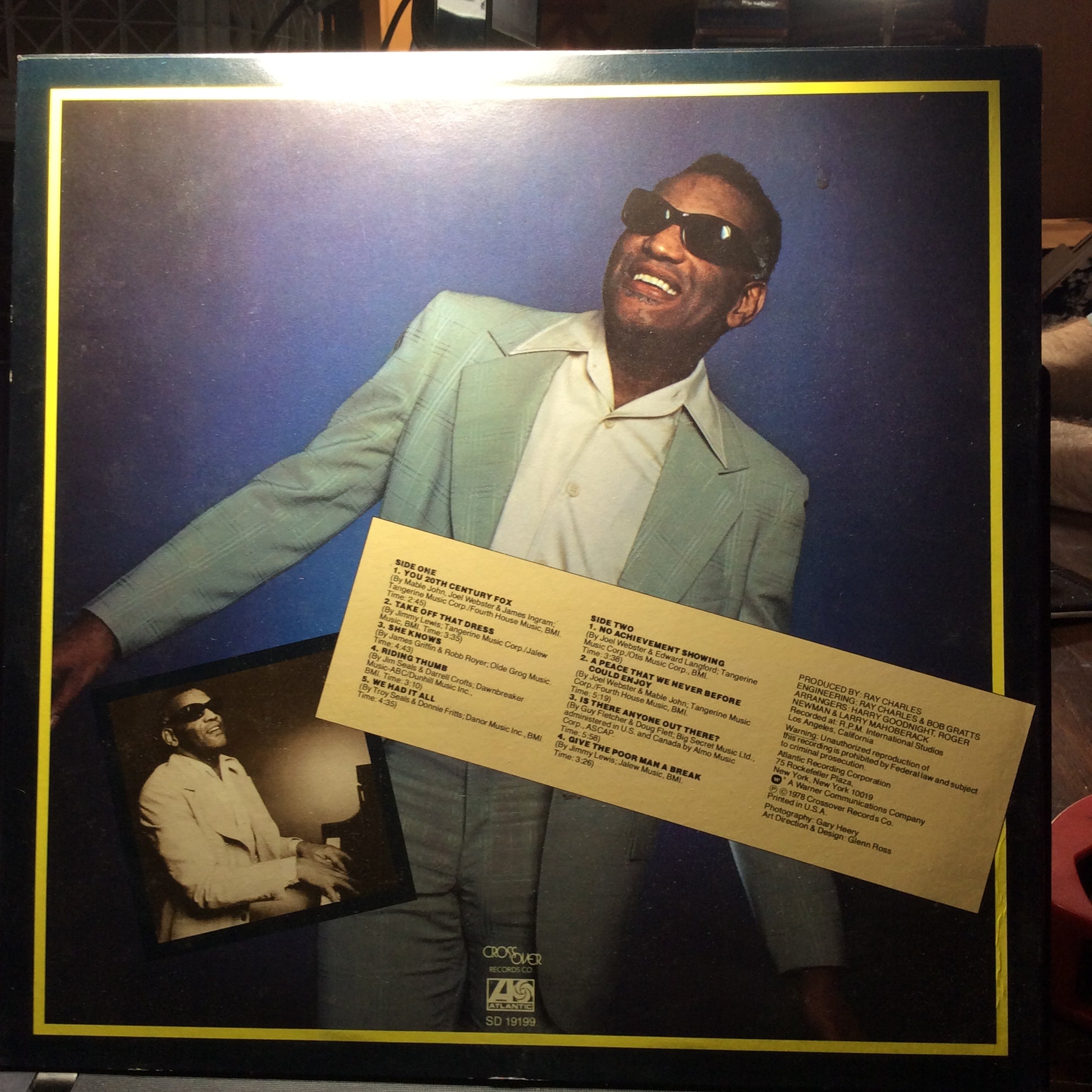 Love & Peace *PROMO* (VINYL) | Excellent+ (EX+) Very Good Plus (VG+)