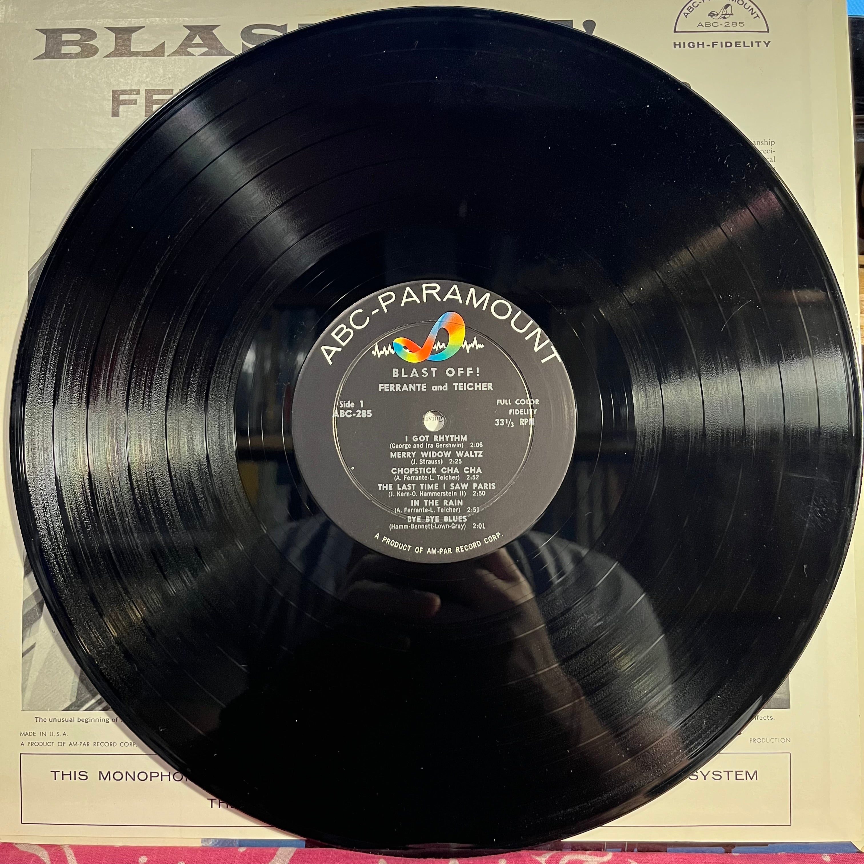 Ferrante & Teicher - Blast Off! *MONO* | Excellent (EX) Excellent (EX)