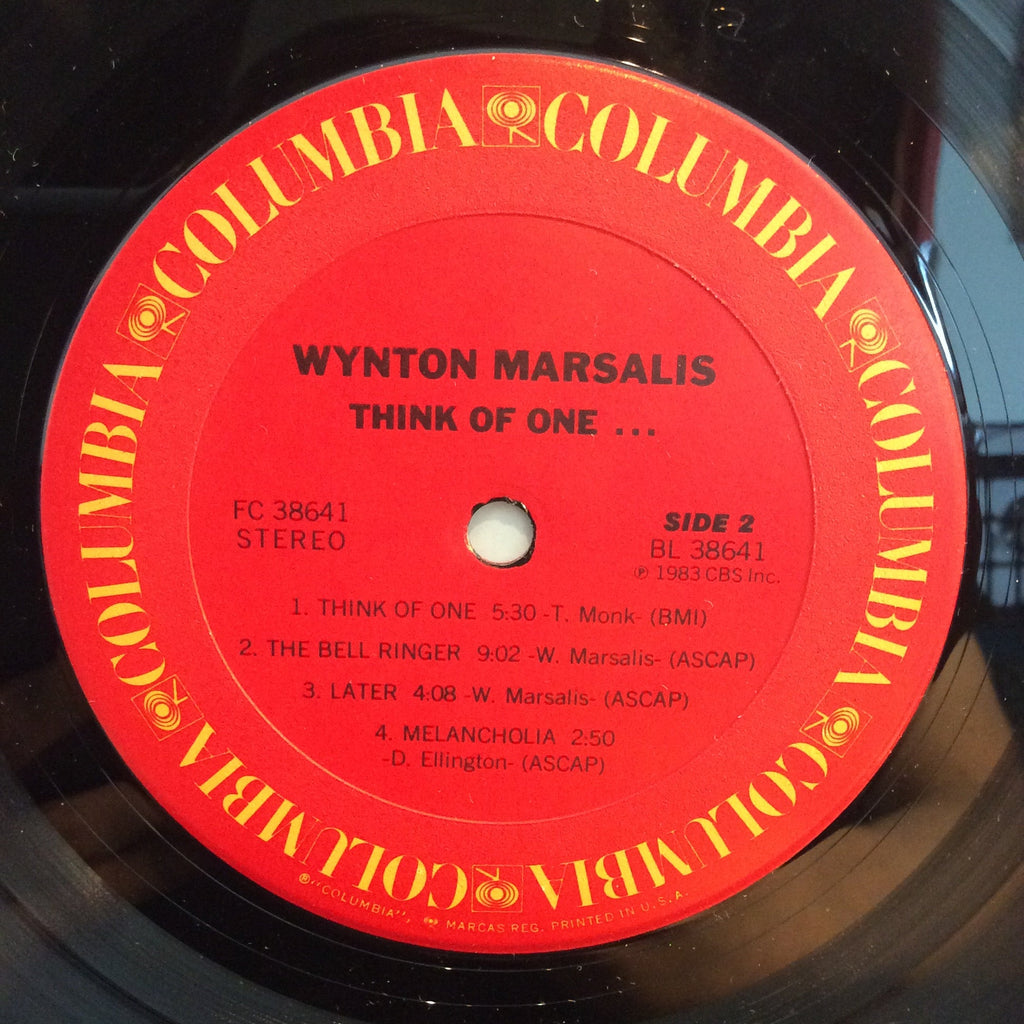 Wynton Marsalis - Think Of One (VINYL) | Excellent (EX) Near Mint (NM)
