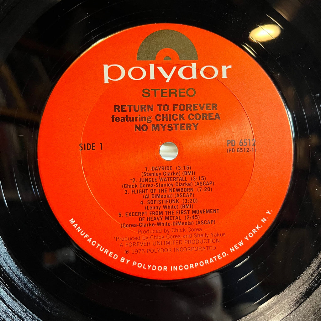 Return To Forever - No Mystery (VINYL) | Excellent (EX) Excellent+ (EX+)