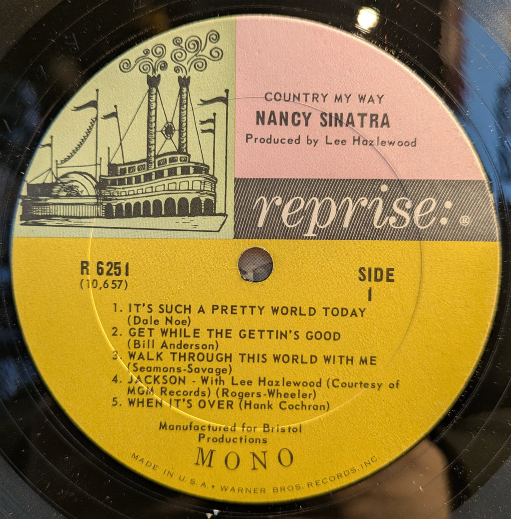 Nancy Sinatra - Country, My Way (VINYL) | Excellent (EX) Near Mint (NM)