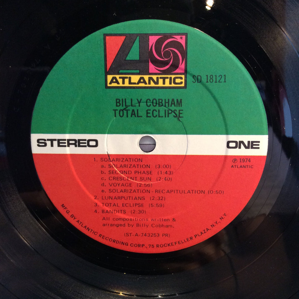 Billy Cobham - Total Eclipse (VINYL) | Excellent (EX) Excellent+ (EX+)