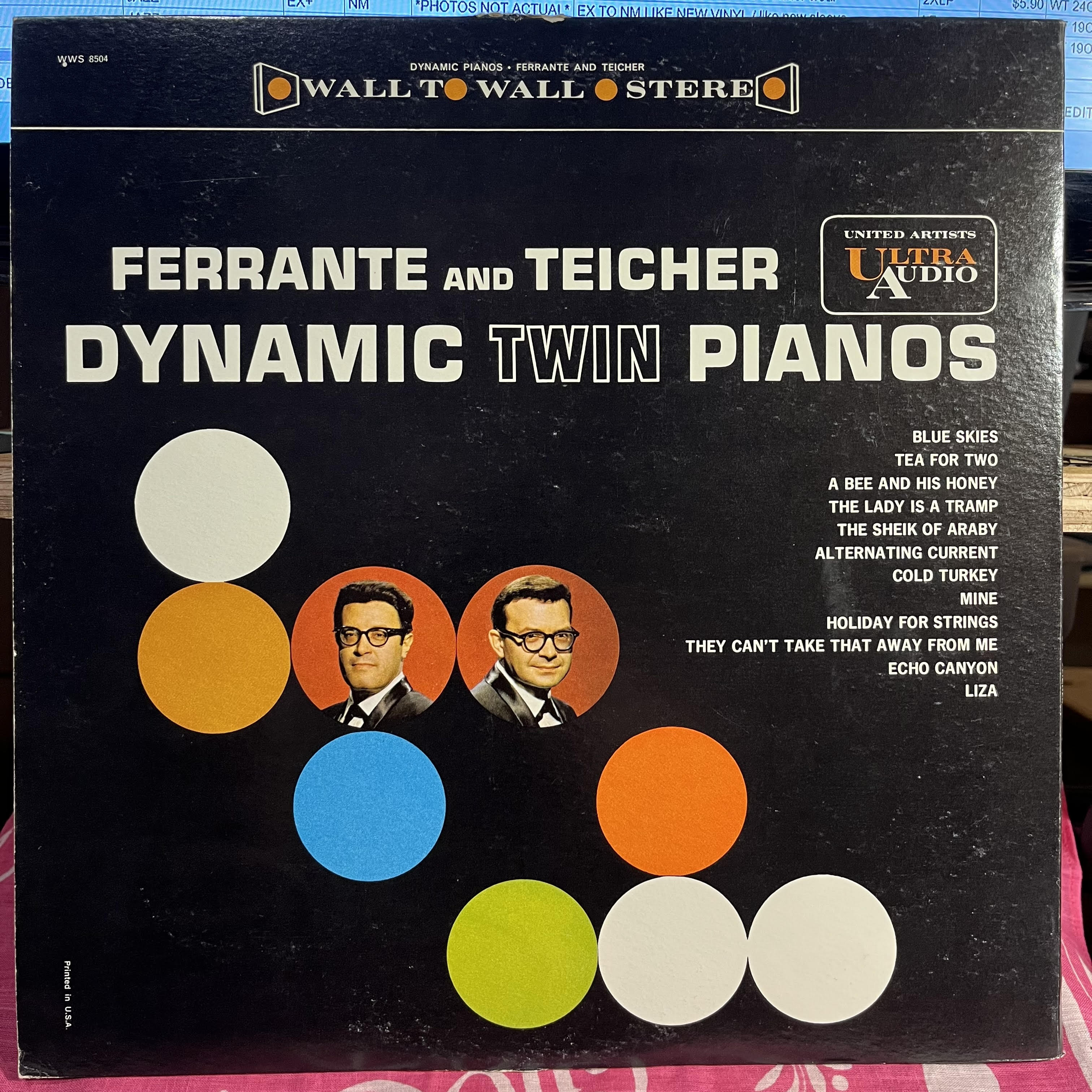 Ferrante & Teicher - Dynamic Twin Pianos | Excellent (EX) Excellent (EX)