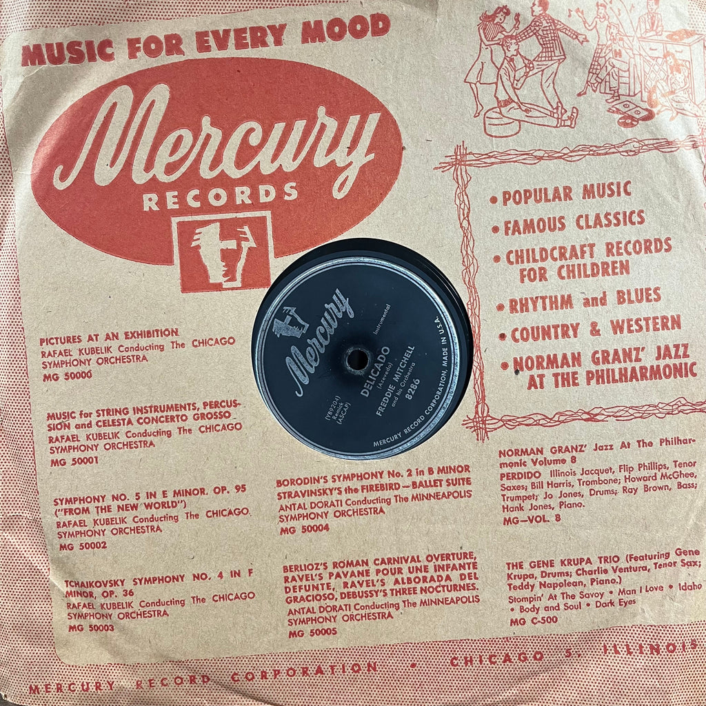 Perfidia / Delicado (10" 78RPM RECORD) | Excellent (EX) Excellent (EX)