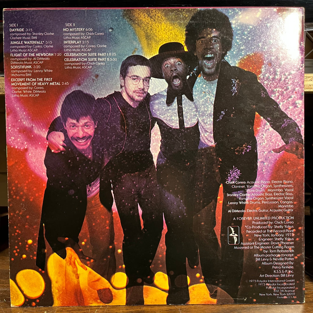 Return To Forever - No Mystery (VINYL) | Excellent (EX) Excellent+ (EX+)
