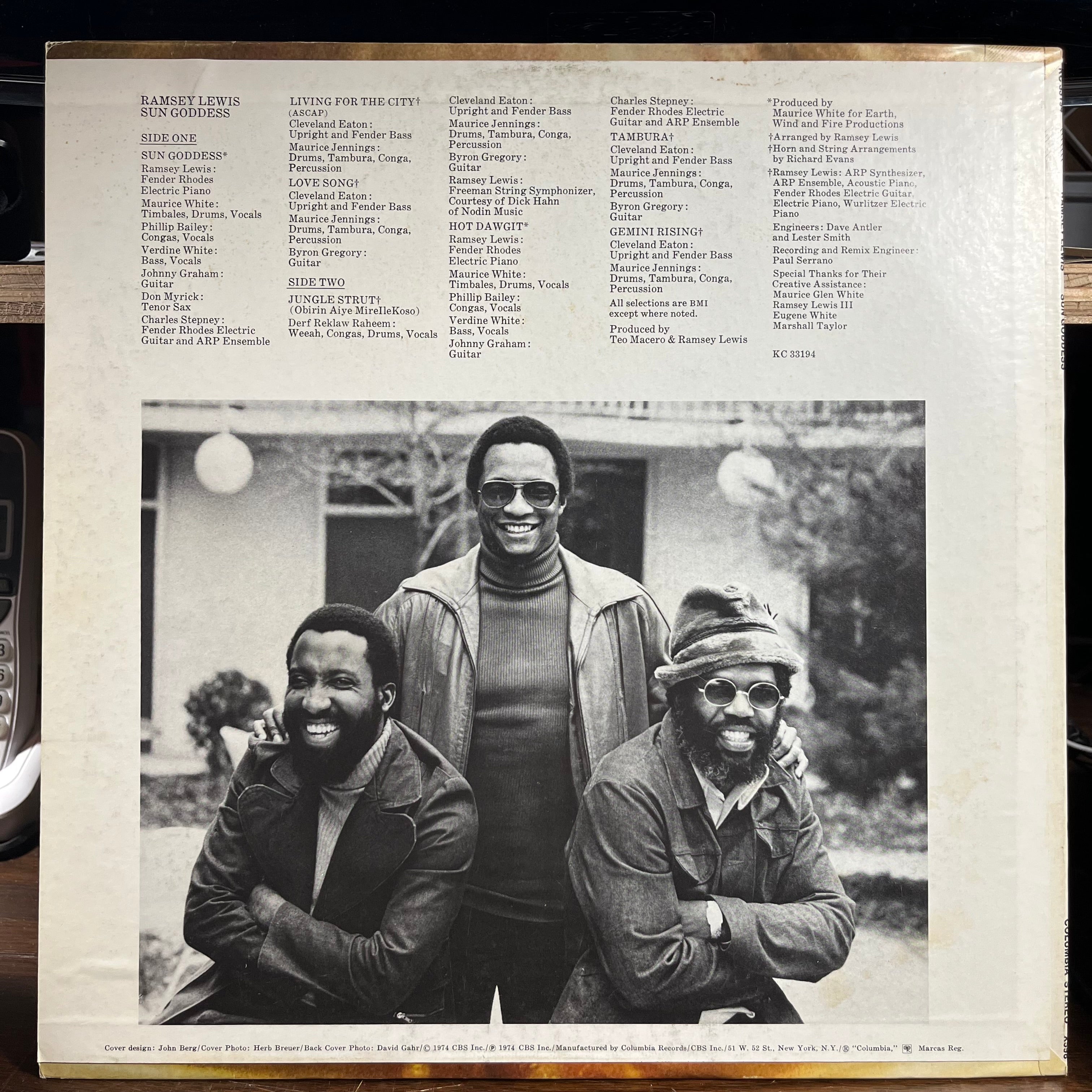 Ramsey Lewis - Sun Goddess (VINYL) | Excellent (EX) Near Mint (NM)