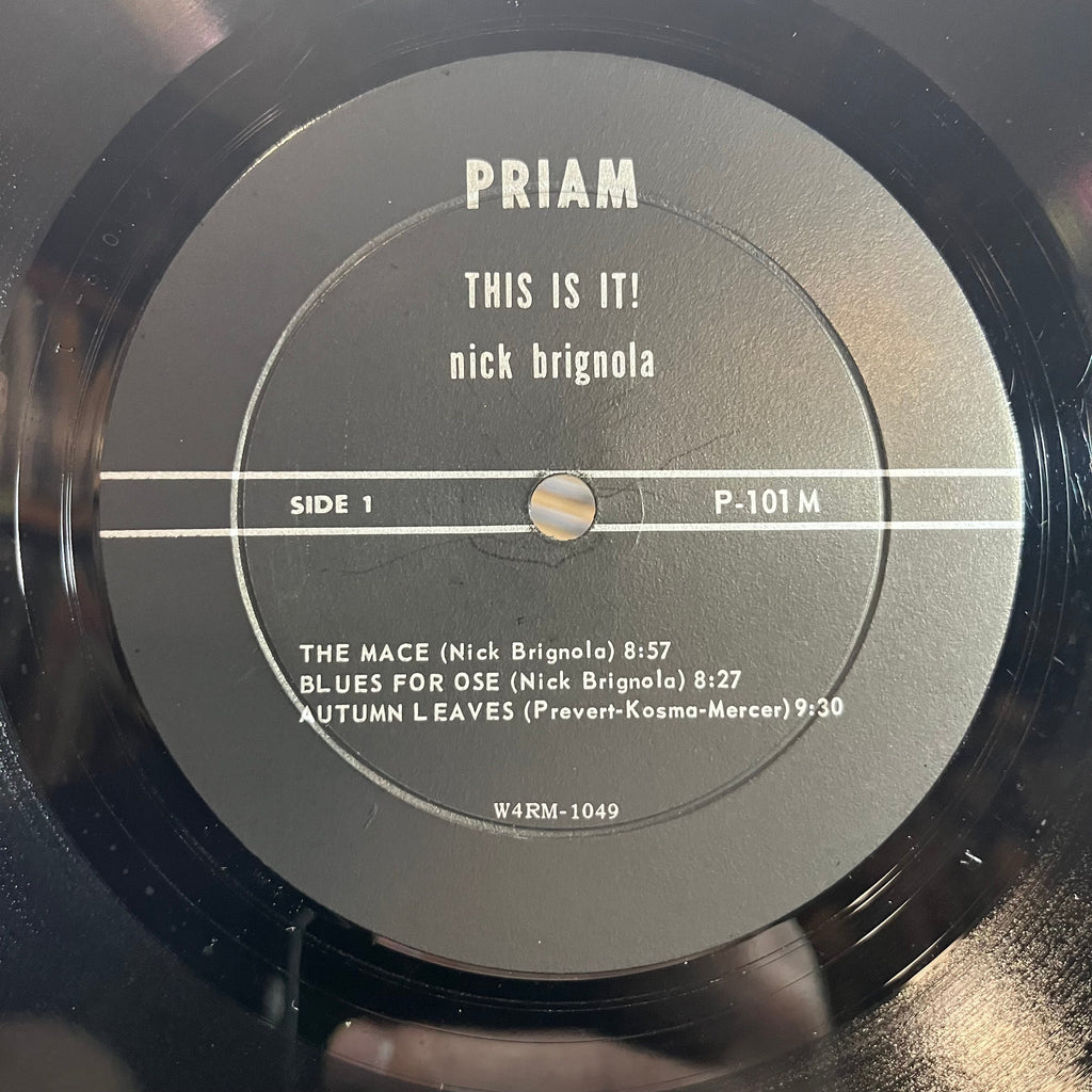 This Is It! (LP) | Excellent (EX) Very Good Plus (VG+)