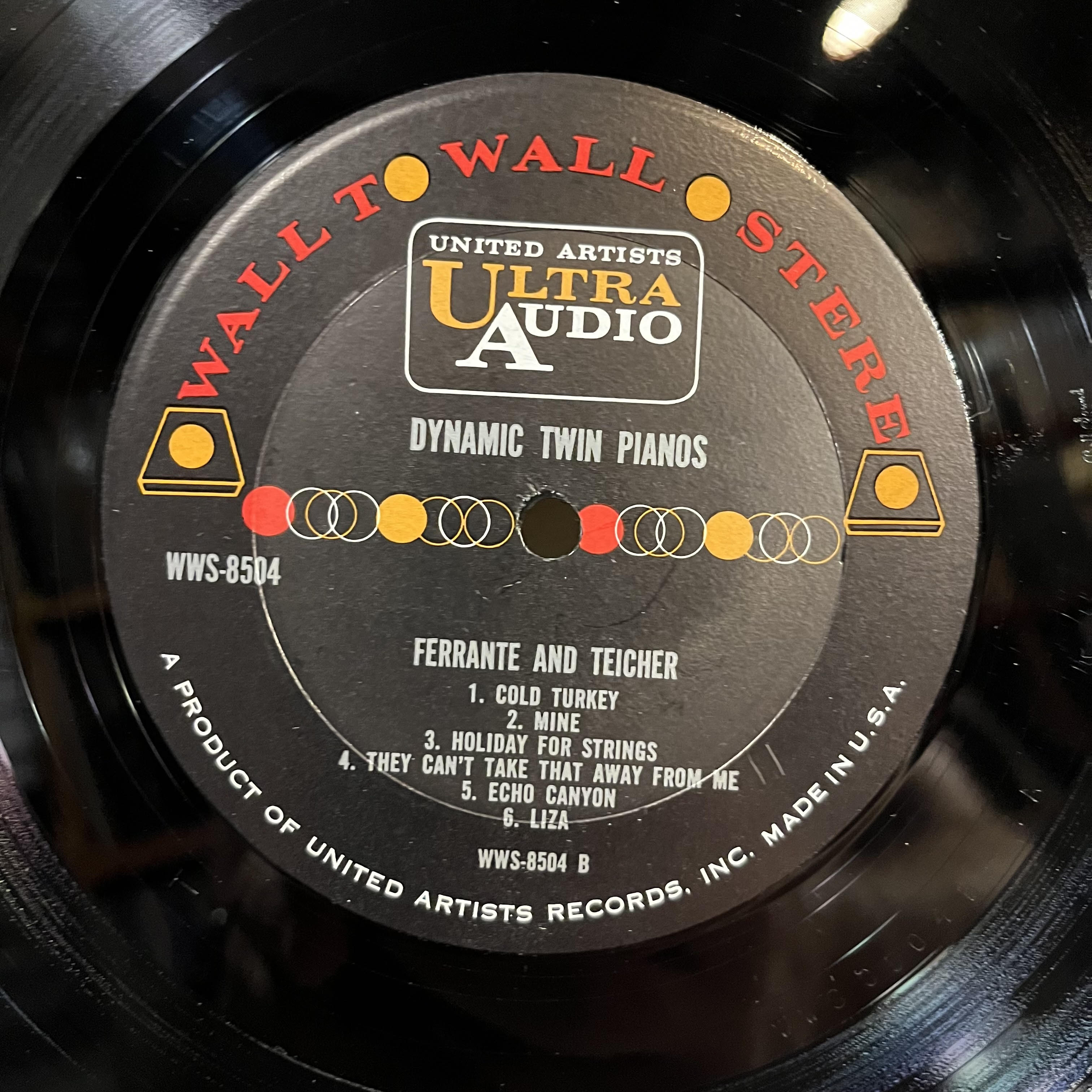 Ferrante & Teicher - Dynamic Twin Pianos | Excellent (EX) Excellent (EX)