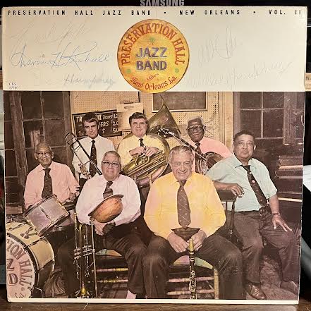 Preservation Hall Jazz Band - New Orleans Vol. II (VINYL) *SIGNED* | Good (G) Excellent (EX)